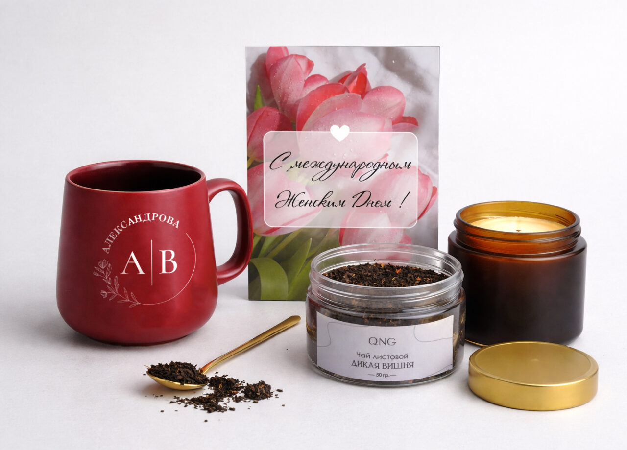 Подарочный набор на 1 персону к 8 марта